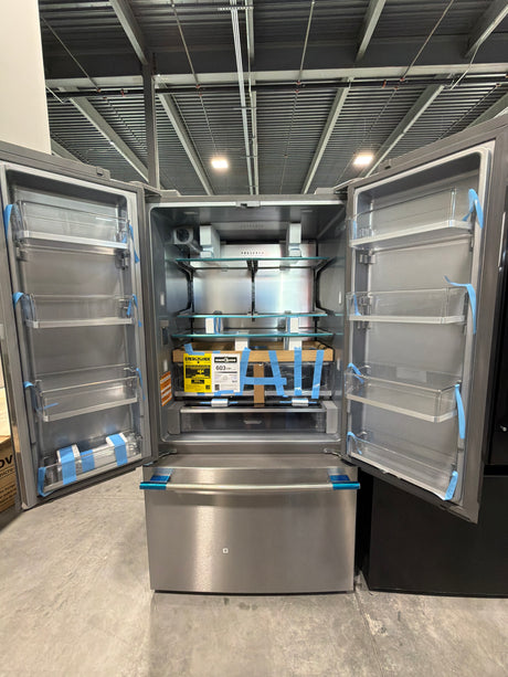 KitchenAid 24 cu ft Counter Depth French Door Refrigerator KRFC236SPS - scratch and dent, Nampa ID (photo 4)