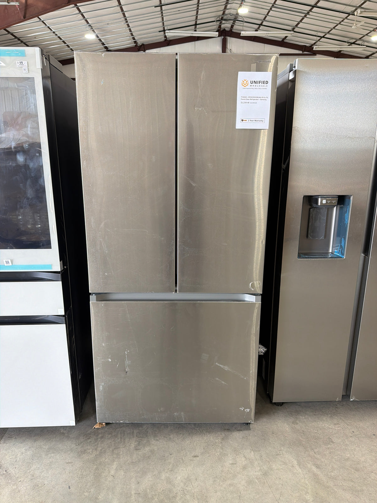T13ID20 – RF25C5551SR/AA 25 Cu. Ft. French Door Refrigerator – Samsung