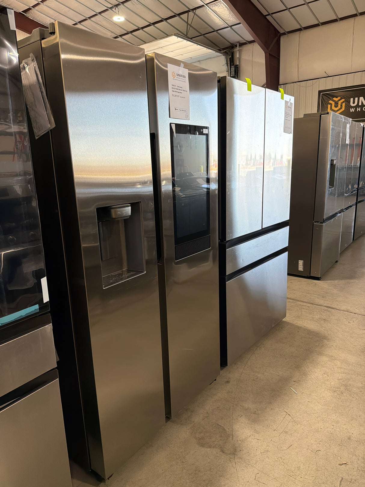 T8ID31 - Samsung RS22T5561SR/AA Side-by-Side Refrigerator
