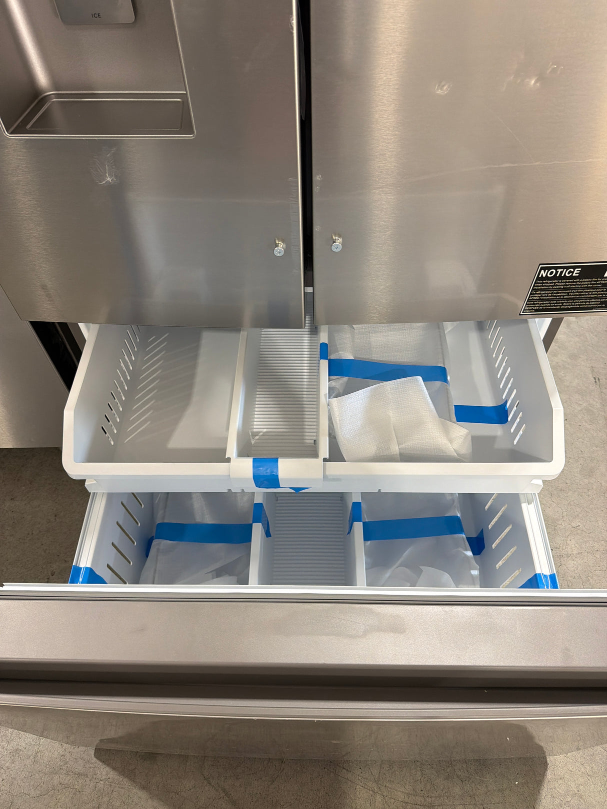 T10ID33 – WRFF3536SZ French Door Refrigerator – Whirlpool