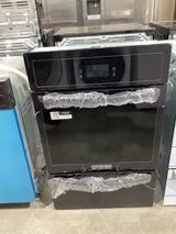 T5ID38 Frigidaire - 24 in. Single Gas Wall Oven with Air Fry Self-Cleaning - Black GCWG2438AB