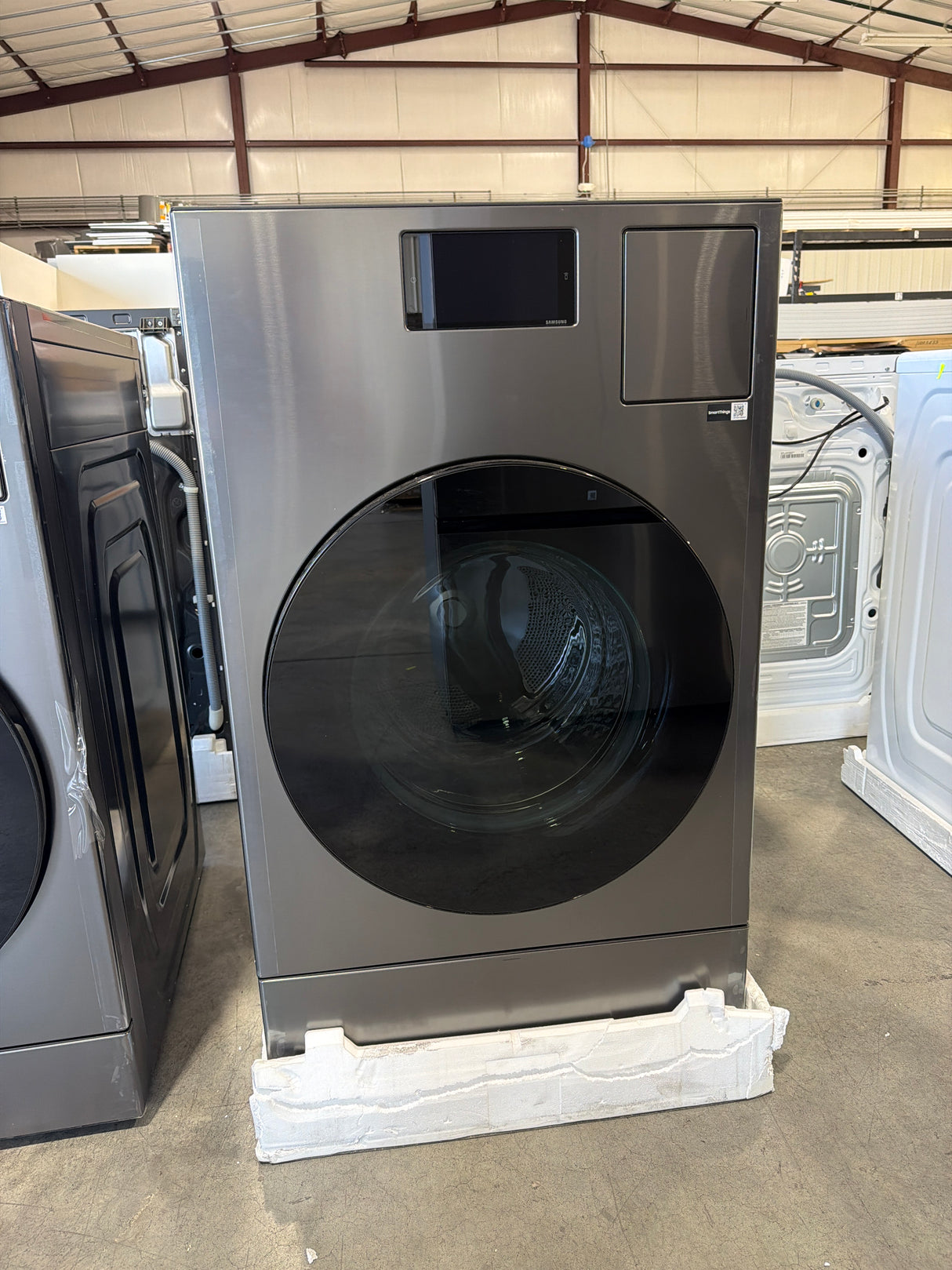 T8ID41 - Samsung WD53DBA900HZA1 All-in-One Washer Dryer Combo
