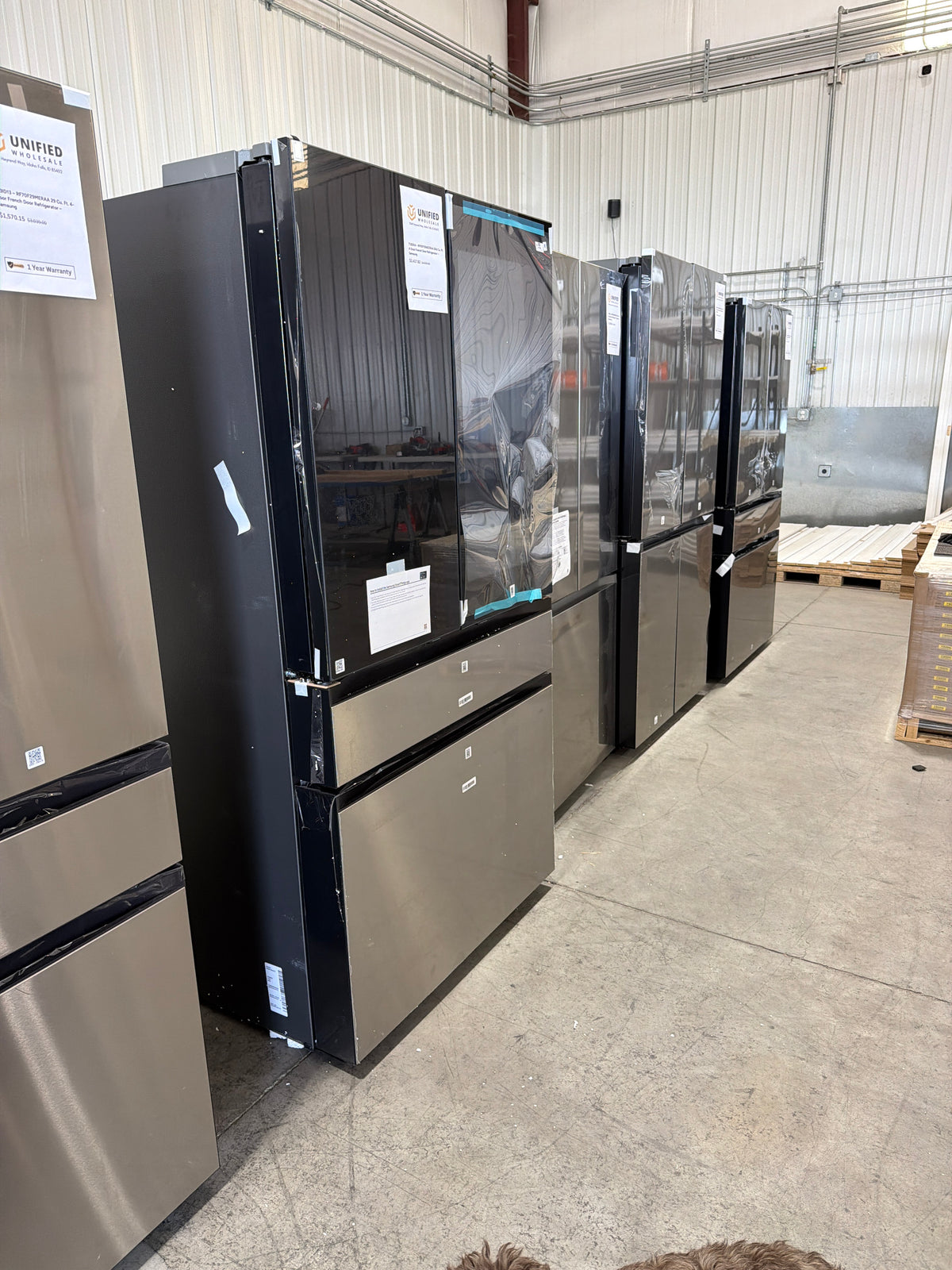 T13ID04 – RF90F29AECRAA 28.6 Cu. Ft. 4-Door French Door Refrigerator – Samsung