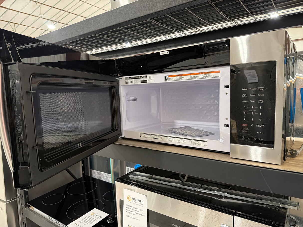 T6ID51 - Frigidaire Gallery - 1.9 Cu. Ft. Over-The-Range Microwave - Stainless Steel GMOS1962AF