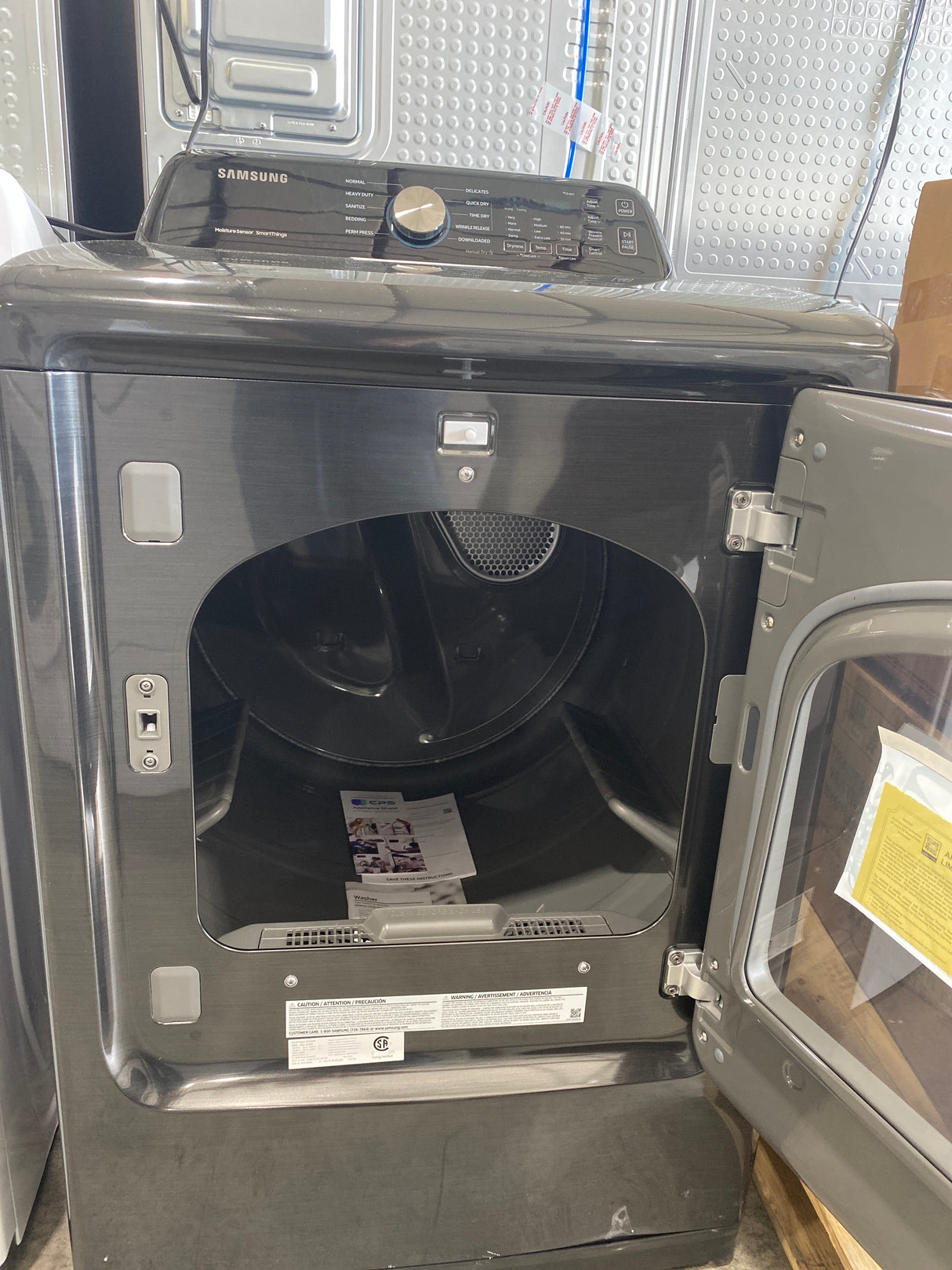 T11ID05 Samsung 7.4 cu ft Smart Electric Dryer DVE47CG3500VA3 – T11ID05