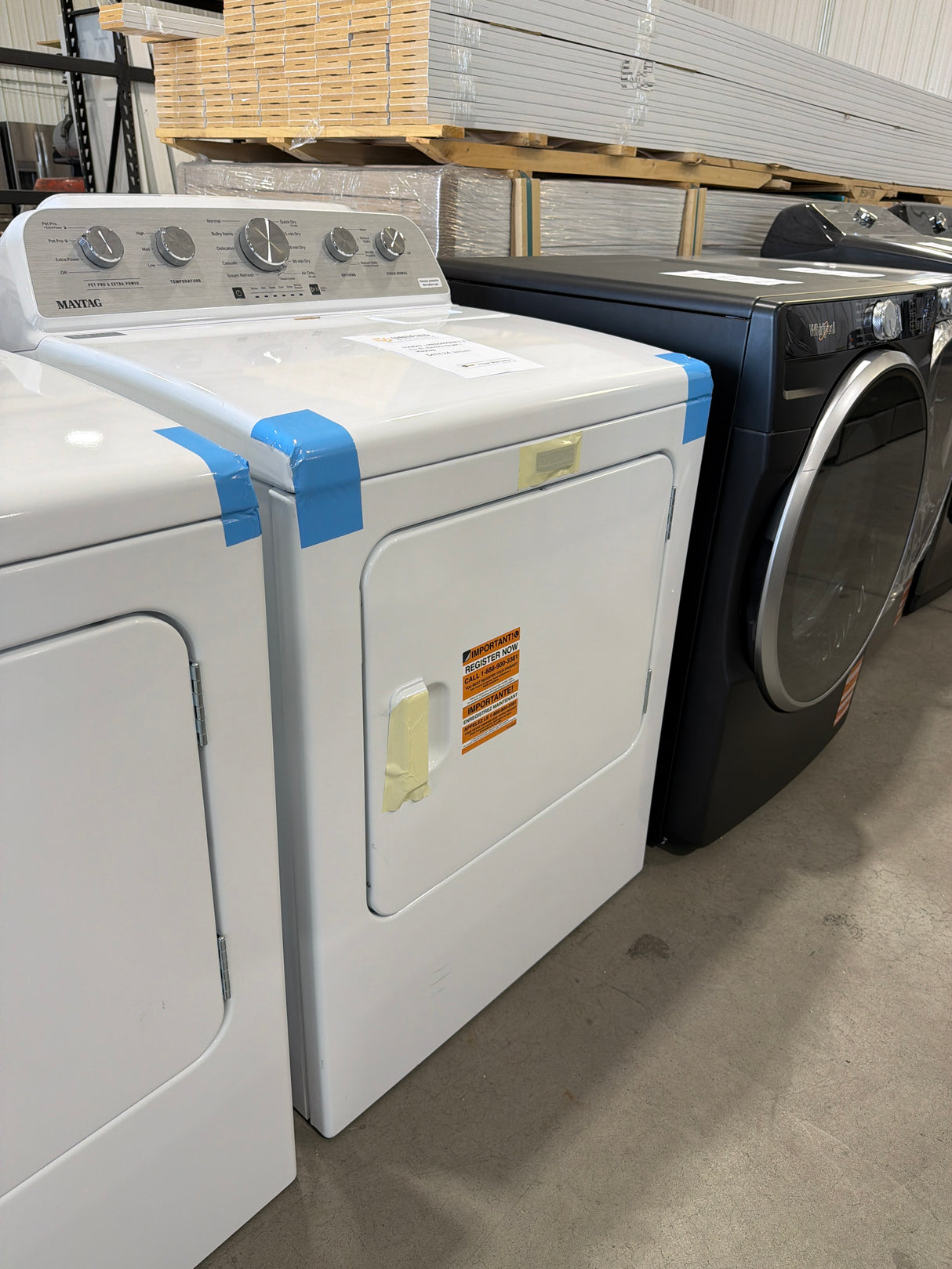 T10ID17 – MED5605RW 7.3 Cu. Ft. Electric Dryer – Maytag
