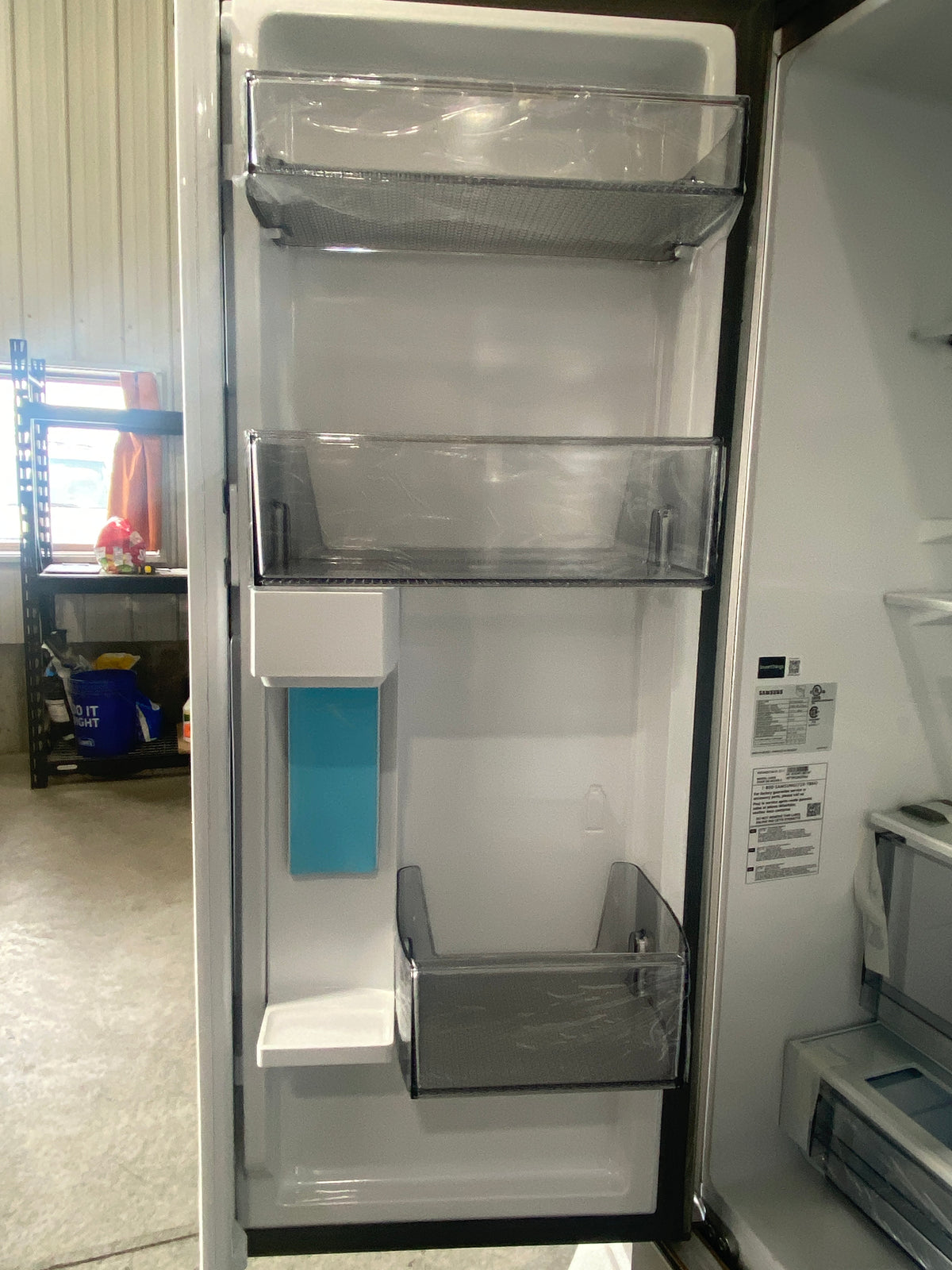 T13ID18 – RF70H25KERAA 23.5 Cu. Ft. French Door Refrigerator – Samsung  Description