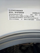 T8ID46 - Samsung WF45T6000AW/A5 Front Load Washer