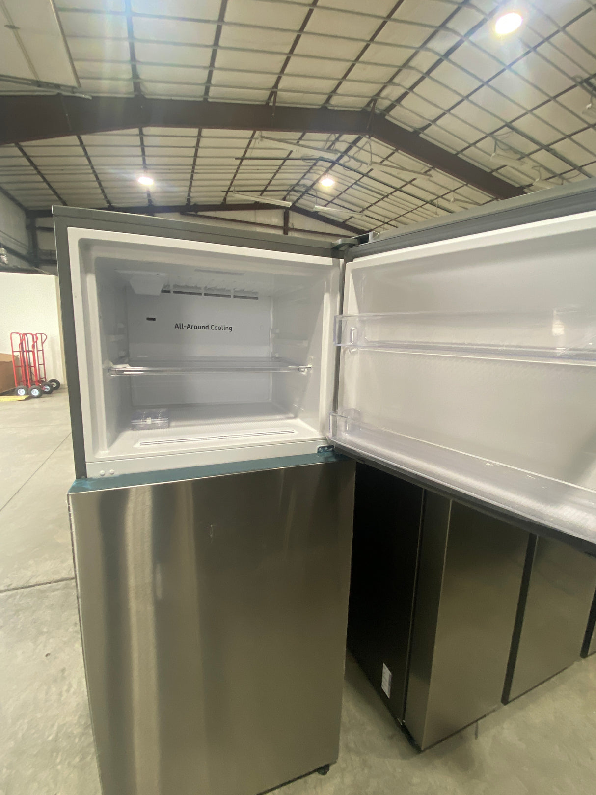T12ID14 - Samsung RF29DB9600QLAA 29 cu. ft. 4-Door Flex French Door Refrigerator