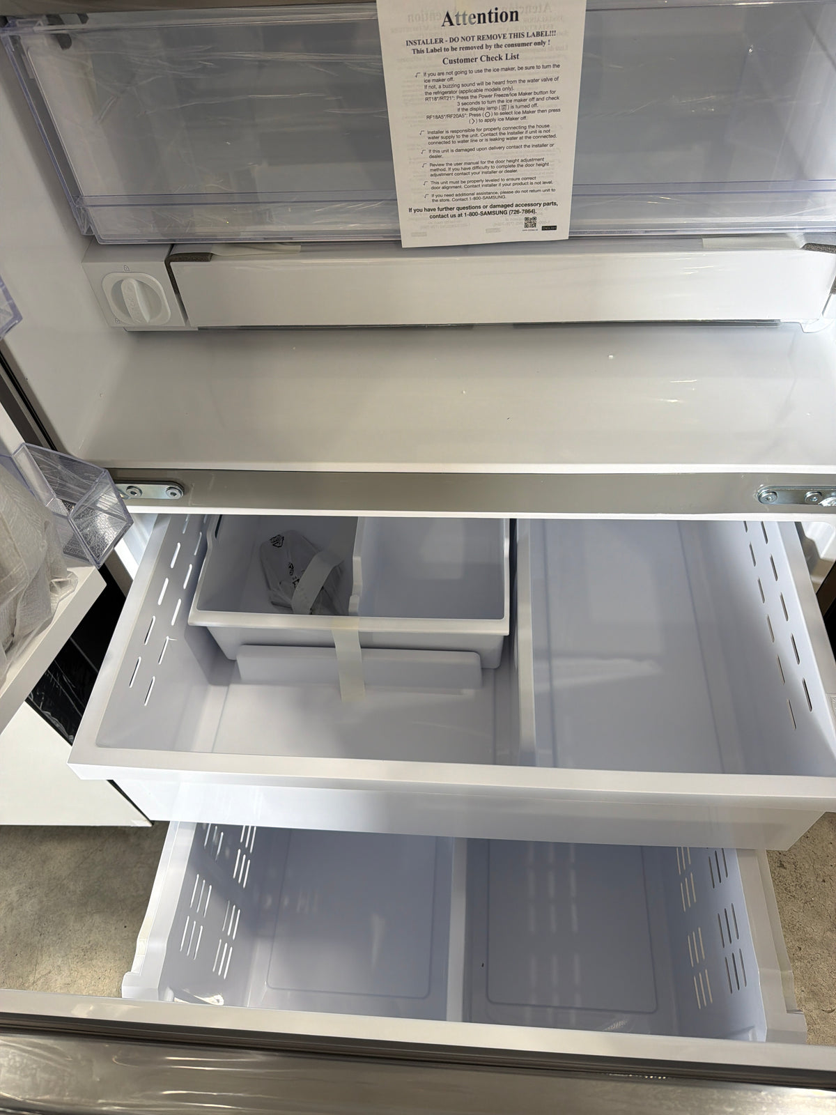 T13ID20 – RF25C5551SR/AA 25 Cu. Ft. French Door Refrigerator – Samsung
