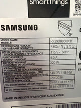 T8ID22 - Samsung RF29BB8600QLAA Bespoke 4-Door French Door Refrigerator