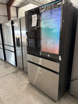 T11ID30 Samsung 22.5 cu ft 4-Door French Door Refrigerator with AI Family Hub+ RF90F23EECRAA –