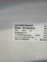 T8ID44 - Samsung WF45B6300AW/US Smart Front Load Washer