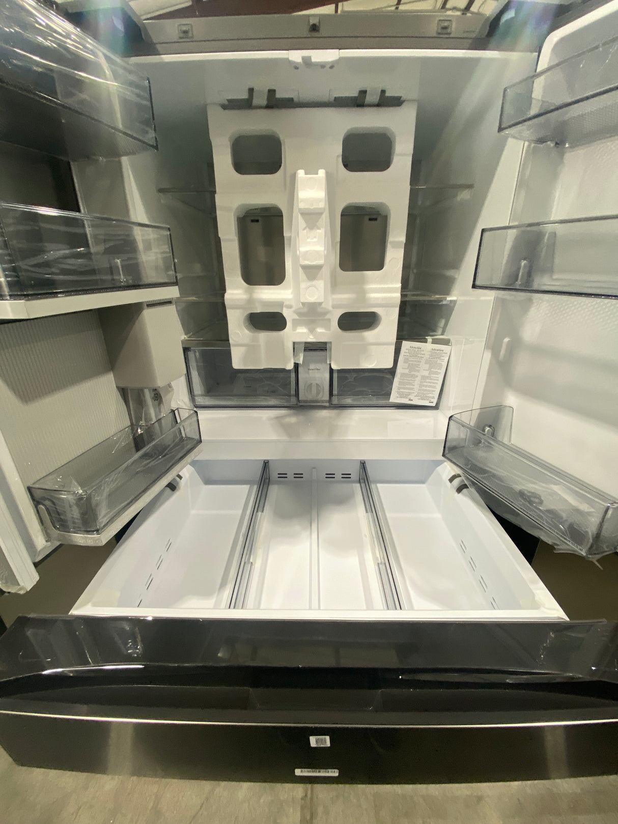 T12ID11 - Samsung RF90F29BECRAA 29 cu. ft. 4-Door French Door Refrigerator