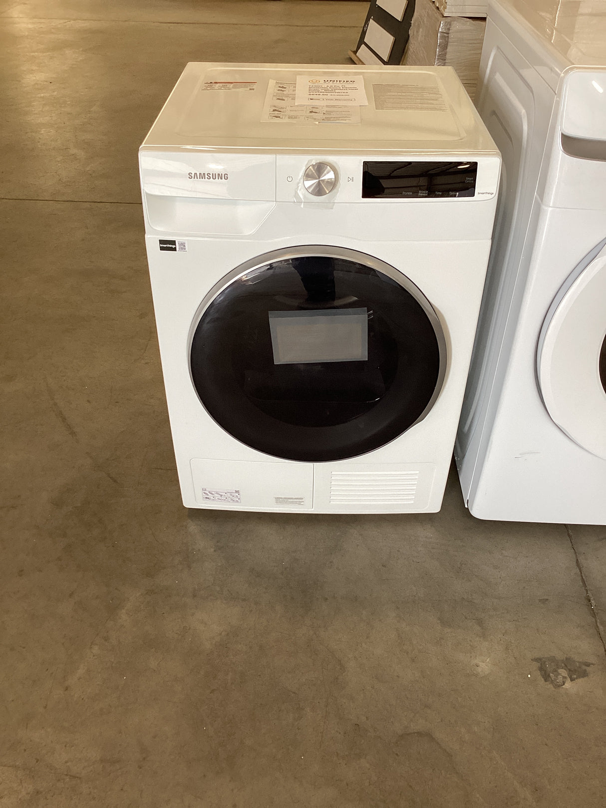 T4ID01 - 4.0 Cu. Ft. Stackable Smart Electric Dryer with Ventless Heat Pump - White DV25B6900HW/A2
