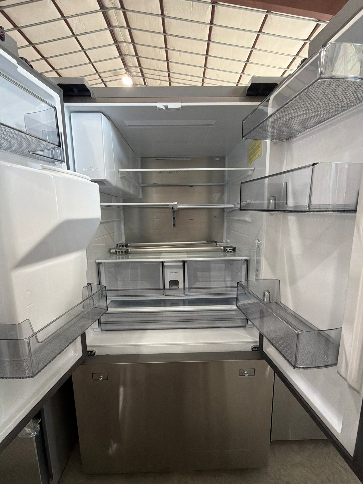 T11ID27 Samsung 29 cu ft French Door Refrigerator with Sphere Ice RF70H30GERAA –