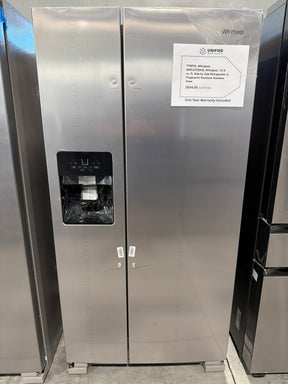 Whirlpool 21.4 cu ft Side-by-Side Refrigerator WRS321SDHZ - scratch and dent, Nampa ID