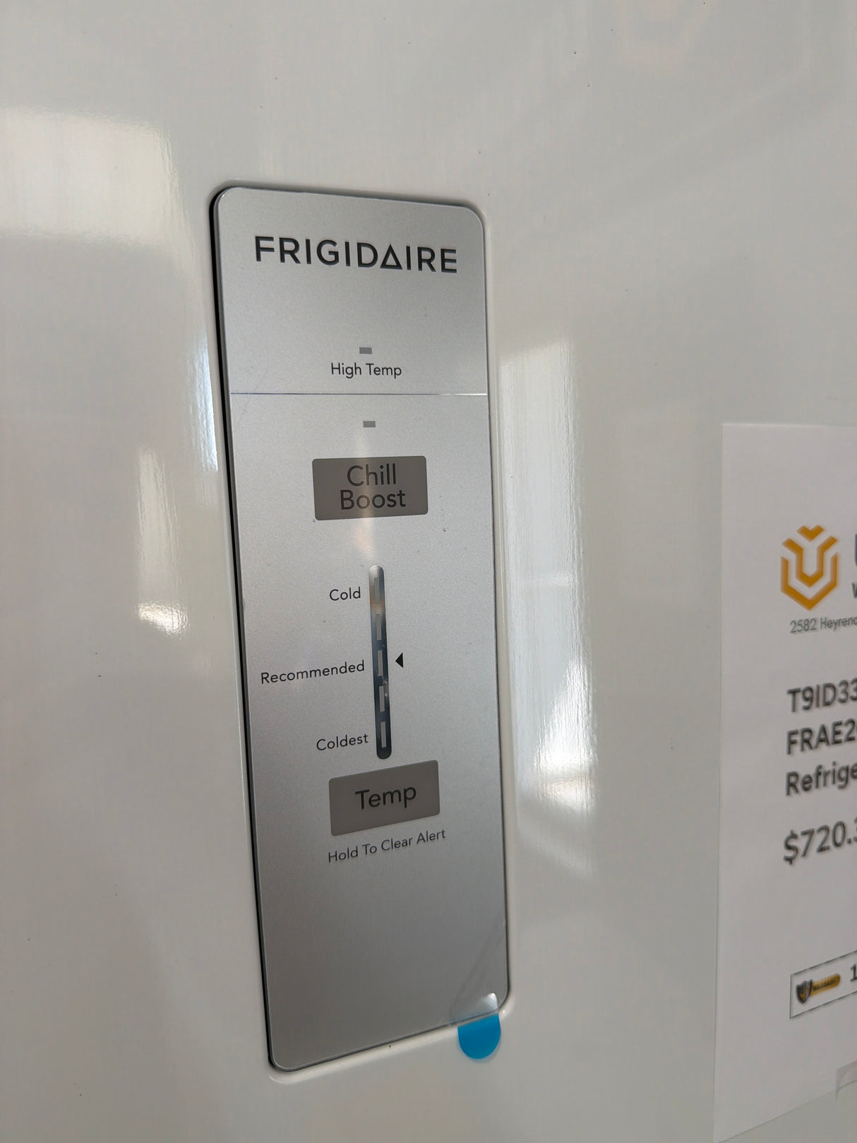 T9ID33 - Frigidaire FRAE2024AW Upright Refrigerator