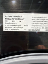 Samsung 5.0 cu ft Smart Front Load Washer WF50BG8300AVUS – T2NP36