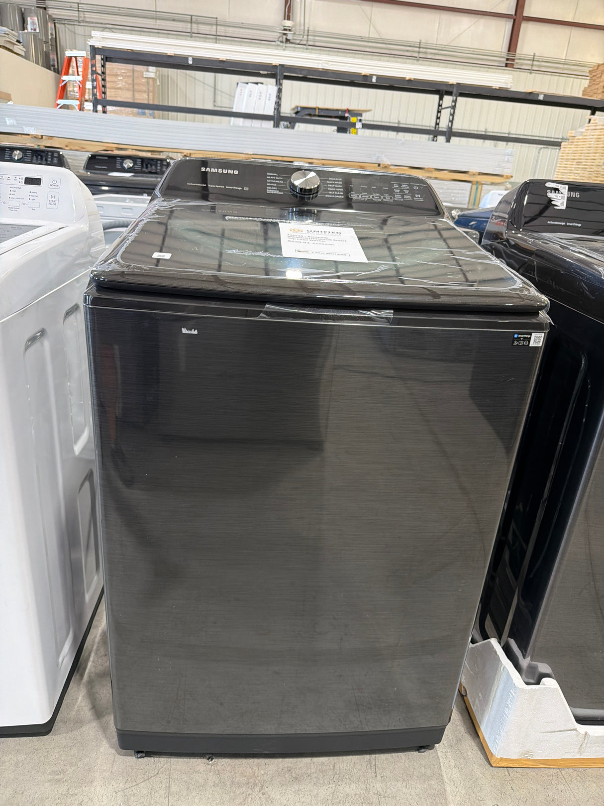 T8ID38 - Samsung WA55CG7100AVUS Smart Top Load Washer