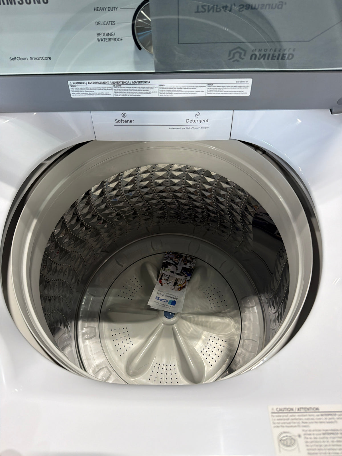 Samsung 4.5 cu ft Top Load Washer WA45T3200AW/A4 – T2NP41
