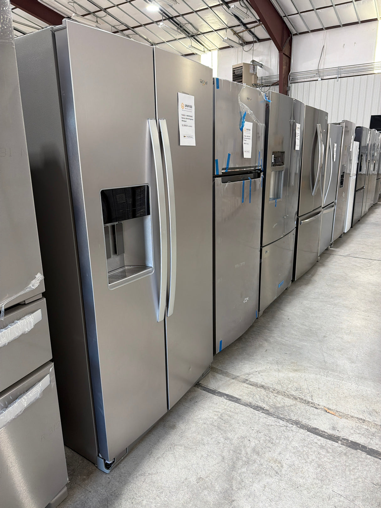 T10ID35 – WRSF5836RZ Side-by-Side Refrigerator – Whirlpool