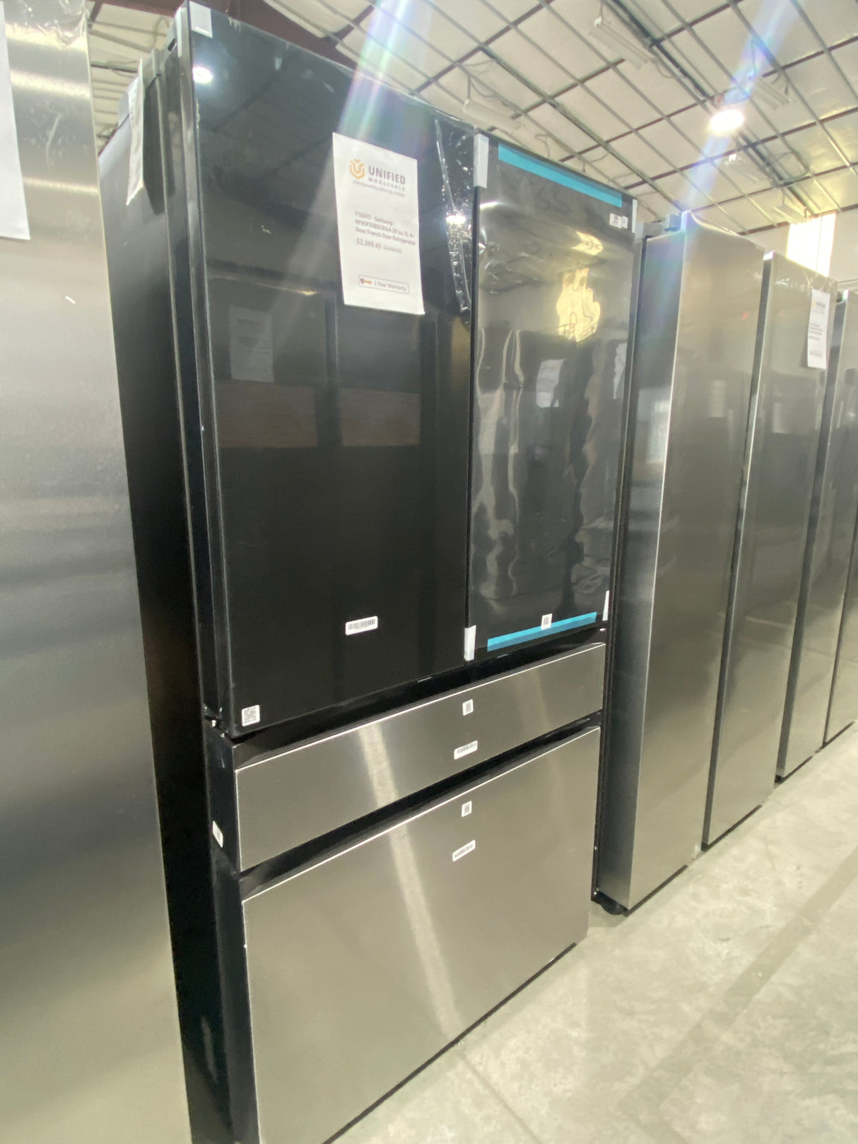 T12ID11 - Samsung RF90F29BECRAA 29 cu. ft. 4-Door French Door Refrigerator