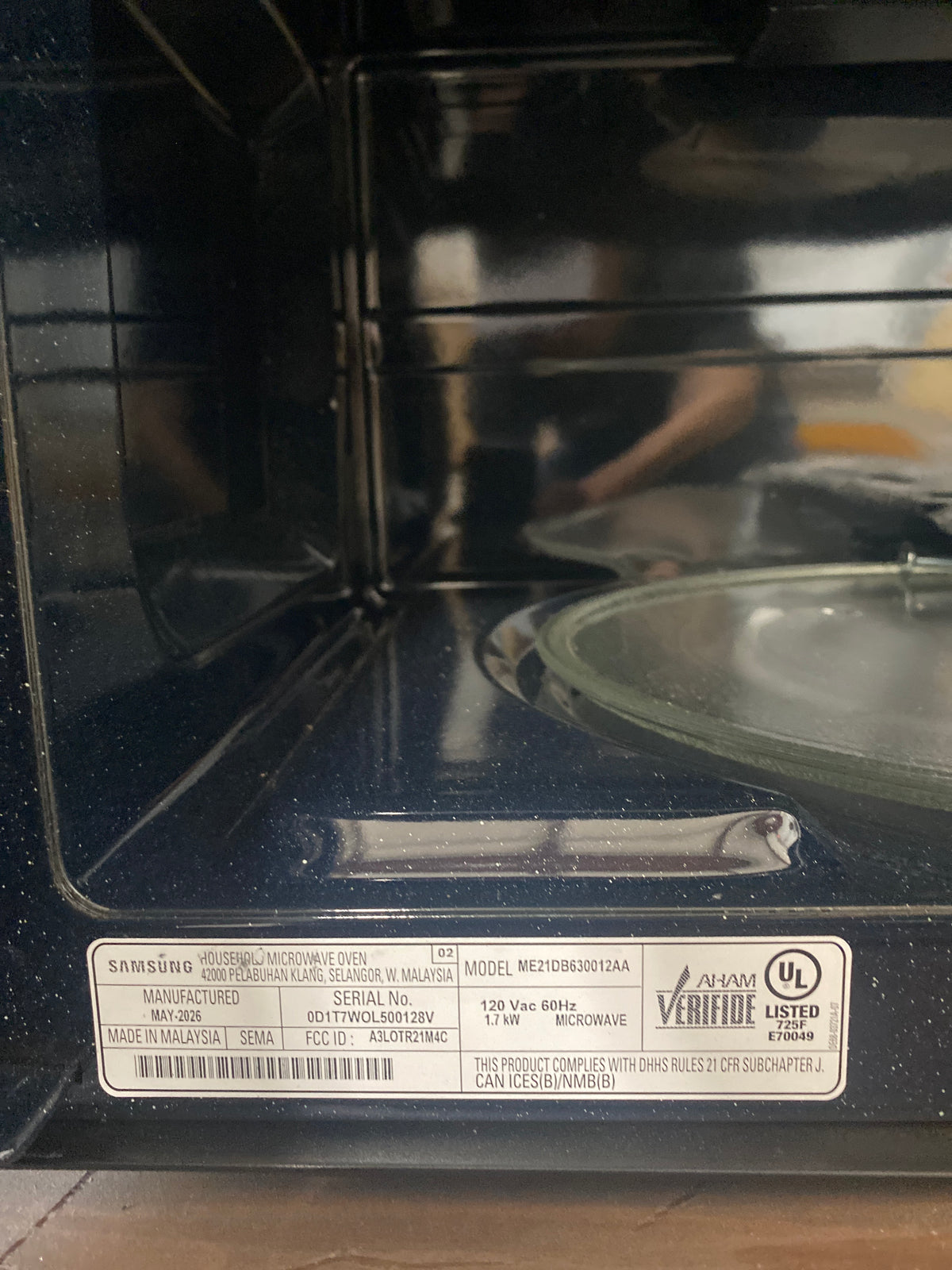 T13ID21 – ME21DB630012AA 2.1 Cu. Ft. Over-the-Range Microwave – Samsung