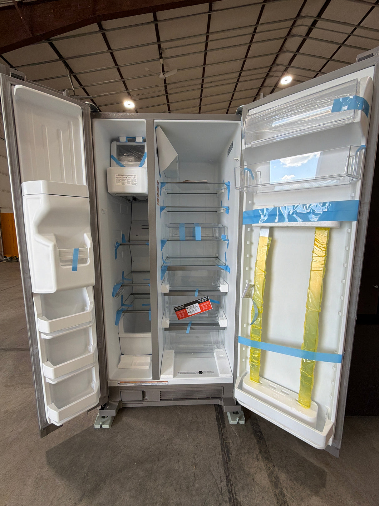 T7ID11 Whirlpool WRS321SDHZ Refrigerator Side-by-Side Stainless Steel