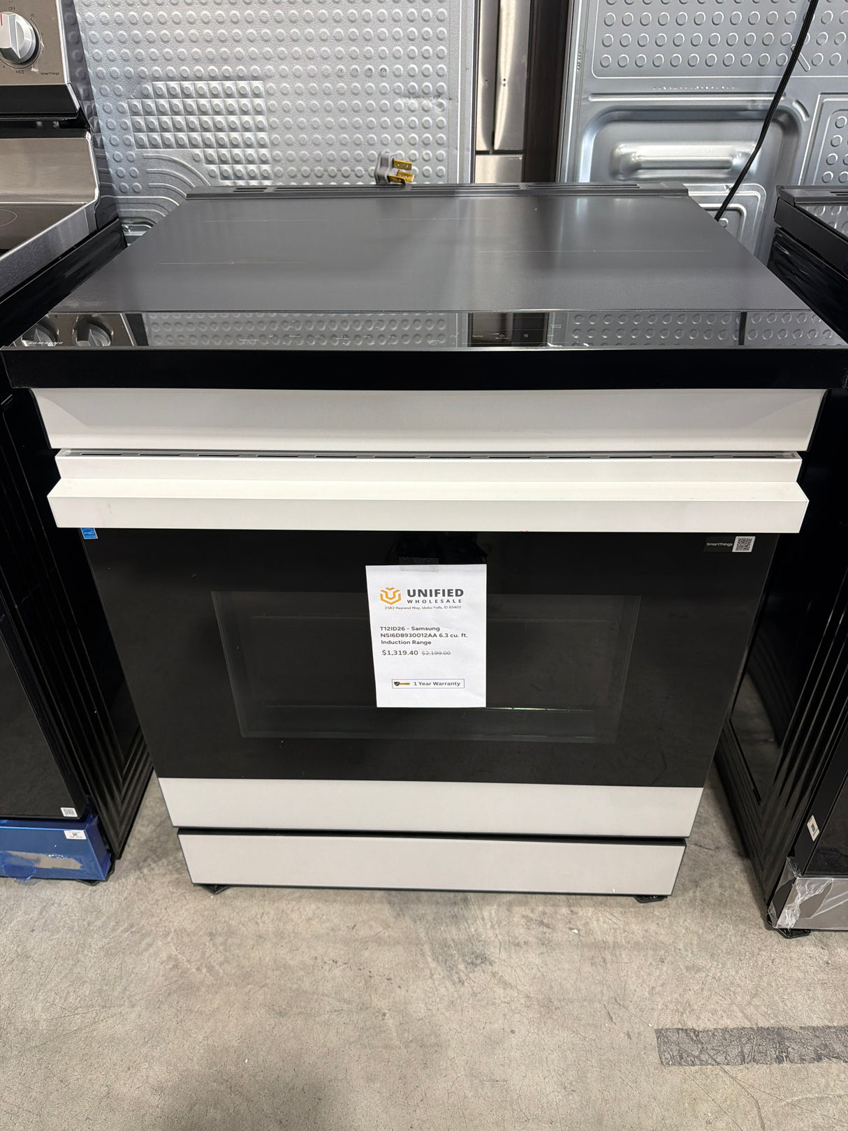 T12ID26 - Samsung NSI6DB930012AA 6.3 cu. ft. Induction Range