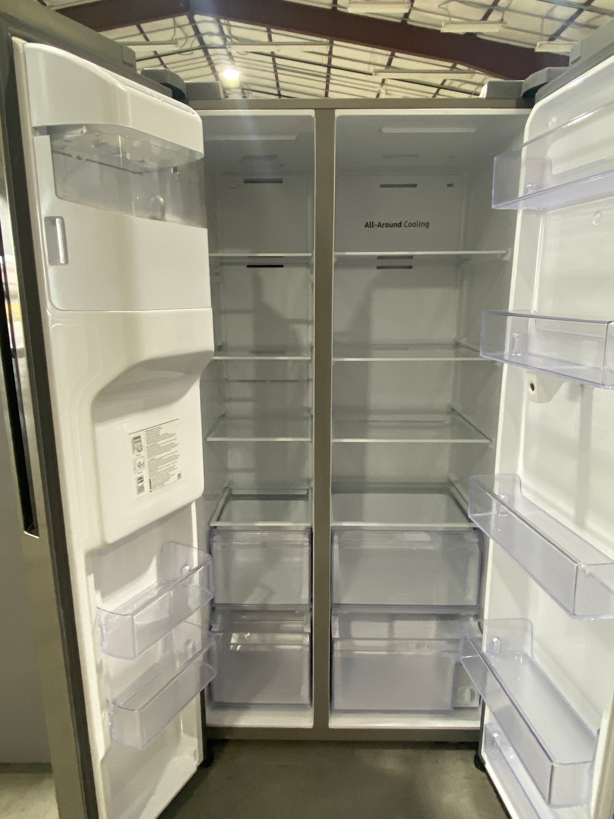 T12ID02 - Samsung RS22T5561SR/AA 21.5 cu. ft. Side-by-Side Refrigerator