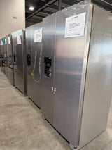 Whirlpool 24.6 cu ft Side-by-Side Refrigerator WRS325SDHZ - scratch and dent, Nampa ID (photo 2)