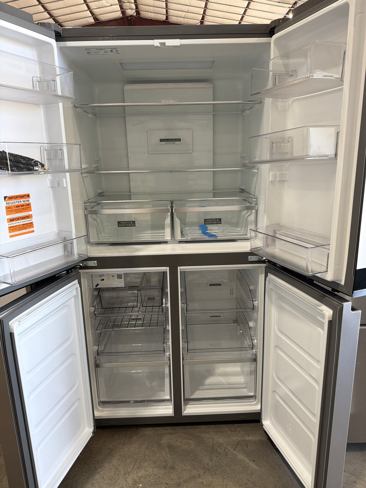 T10ID32 – WRQA59CNKZ 4-Door French Door Refrigerator – Whirlpool