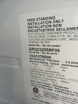 T9ID52 - Frigidaire GRQC2255BF 4-Door Refrigerator