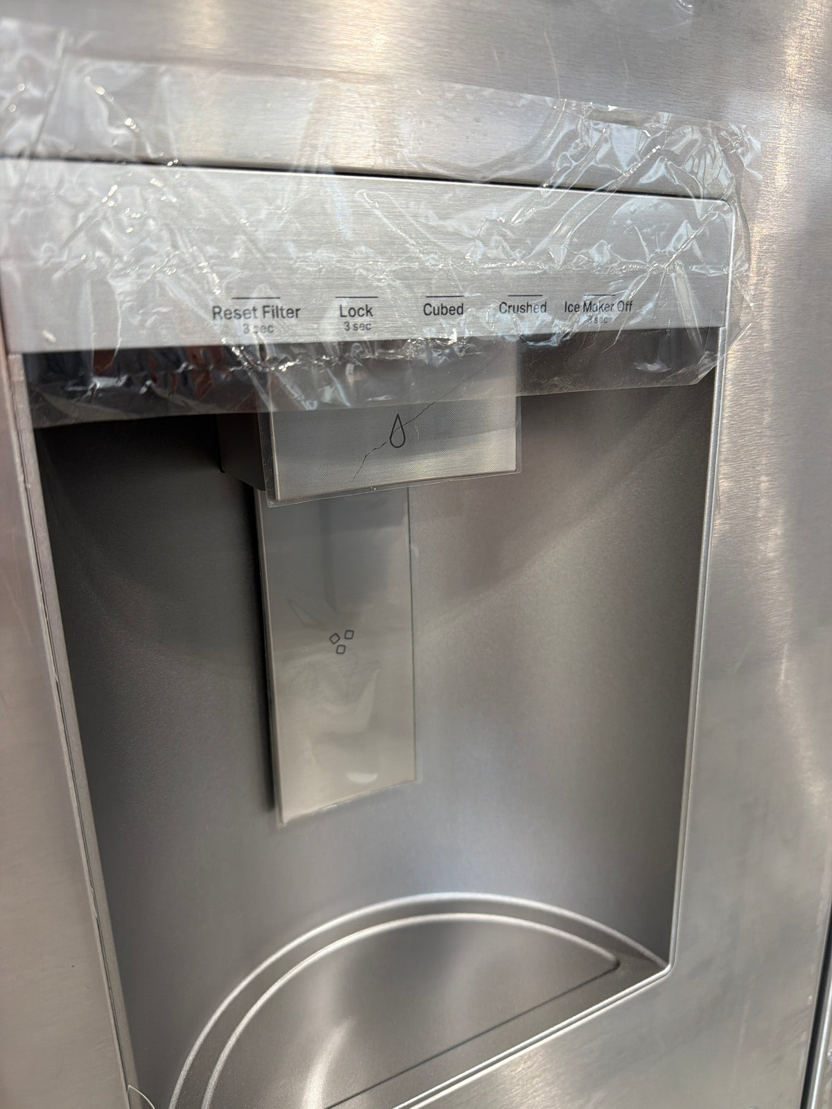 KitchenAid 30 cu ft French Door Refrigerator KRFF436SPS - scratch and dent, Nampa ID (photo 3)