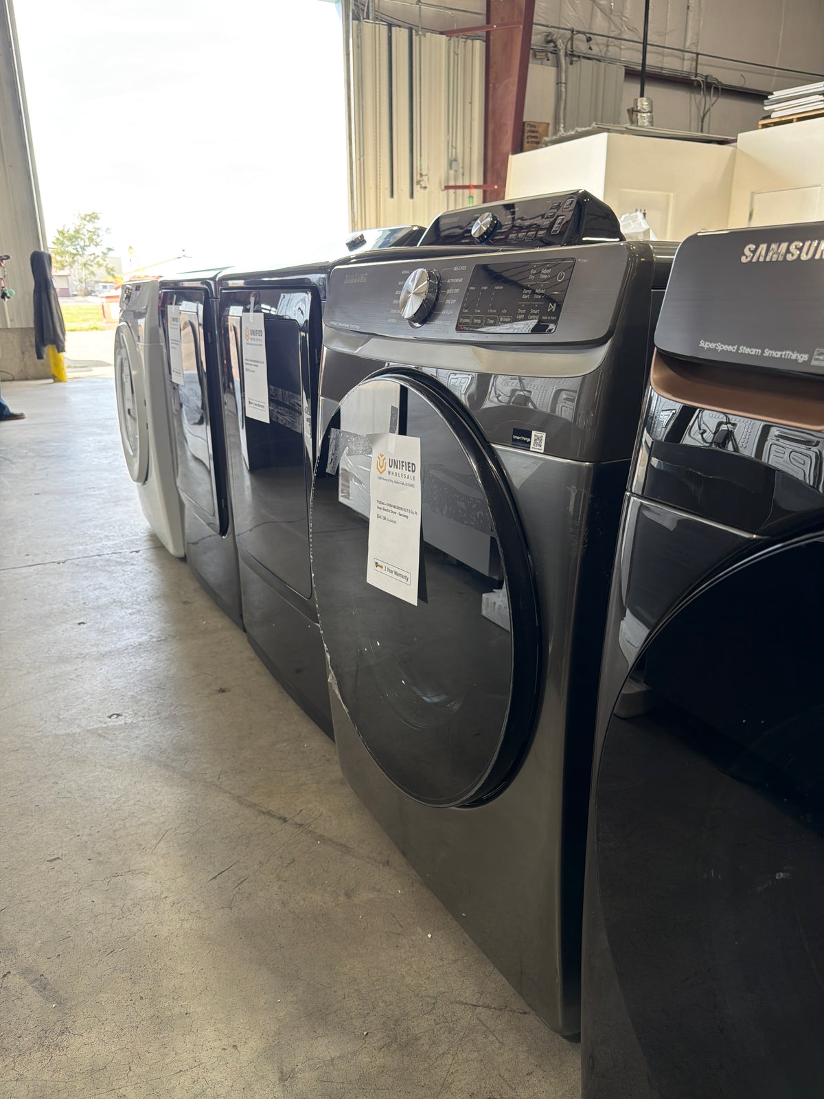 T13ID44 – DVE45B6300W/A3 7.5 Cu. Ft. Smart Electric Dryer – Samsung
