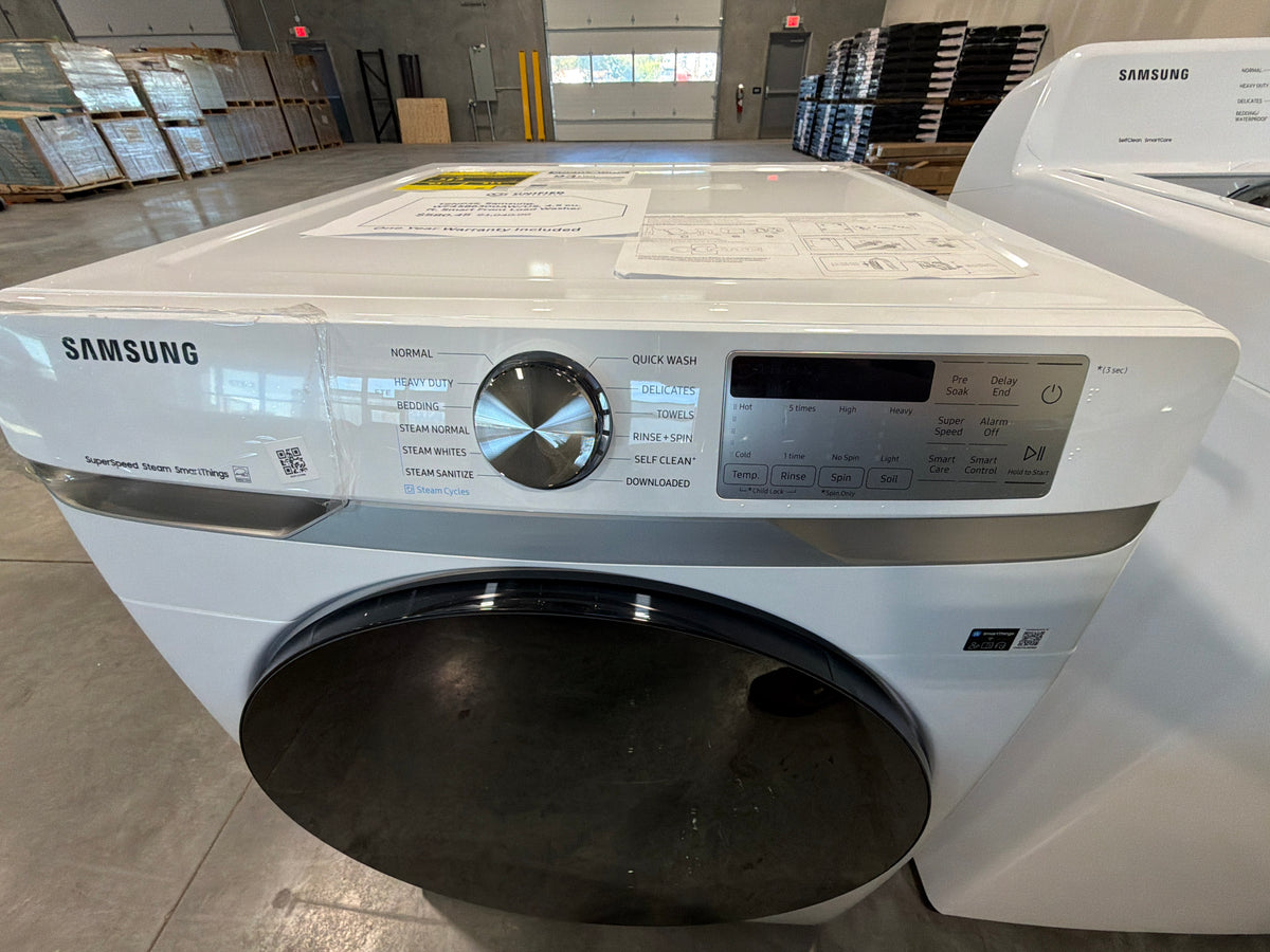 Samsung 4.5 cu ft Smart Front Load Washer WF45B6300AW/US – T2NP35