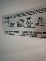 T10ID38 – WRS331SDHM Side-by-Side Refrigerator – Whirlpool