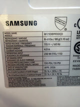 T8ID18 - Samsung RF23DB9900QD/AA Bespoke 4-Door Flex Refrigerator