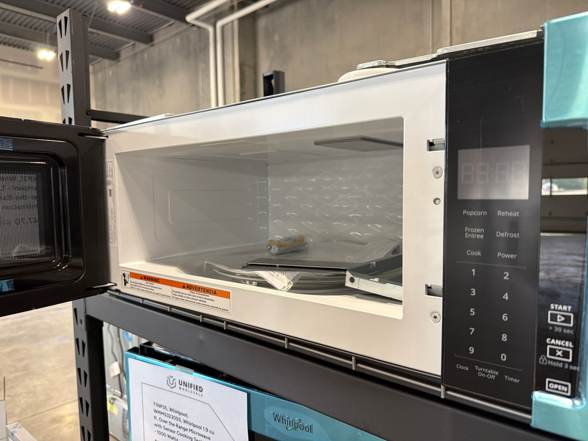 Whirlpool 1.1 cu ft Low Profile Over-the-Range Microwave WML55011HS – T1NP31