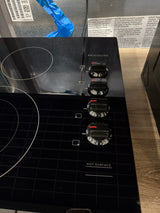 T6ID01 - Frigidaire - 30 in. Electric Cooktop in Black with 4 Burner Elements, including Quick Boil Burner & Ceramic Glass Surface - Black FFEC3025UB