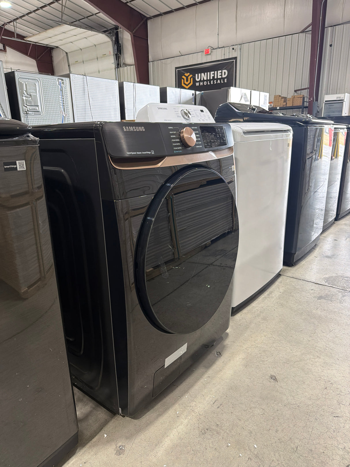 T12ID31 - Samsung WF50BG8300AVUS 5.0 cu. ft. Front Load Washer