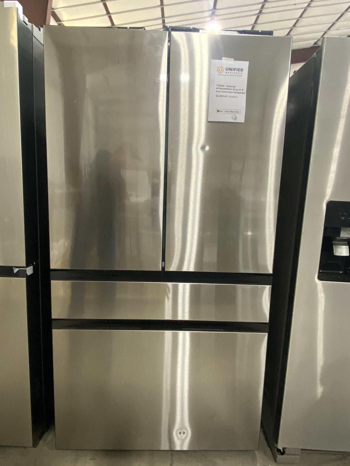 T12ID09 - Samsung RF70F29MERAA 29 cu. ft. 4-Door French Door Refrigerator