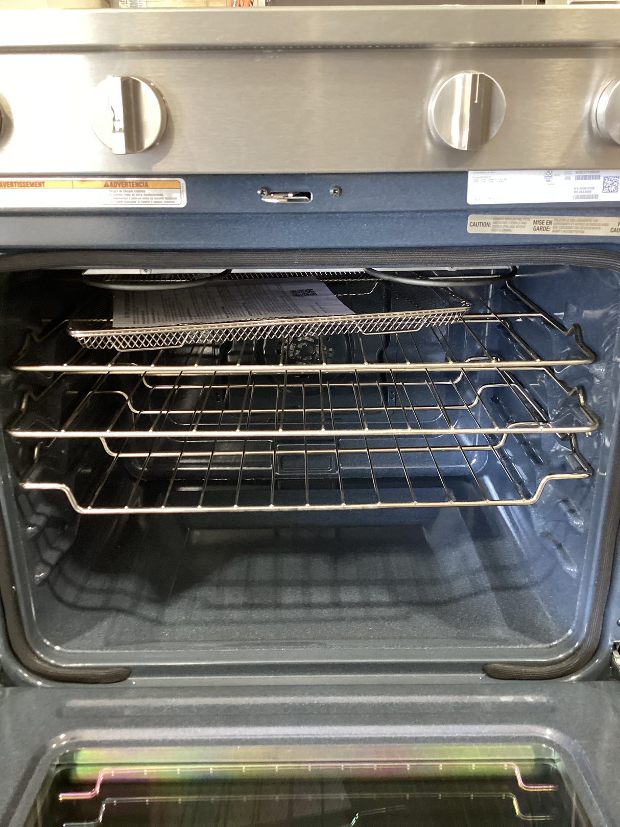 T7ID22 Whirlpool WSES7530RZ Range Electric Air Fry + Steam