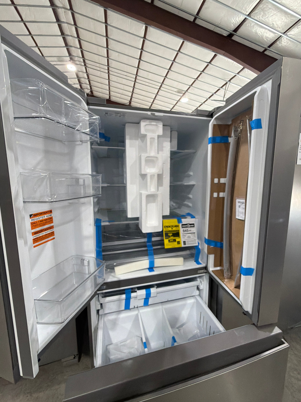T10ID29 – WRFF3336SZ French Door Refrigerator – Whirlpool