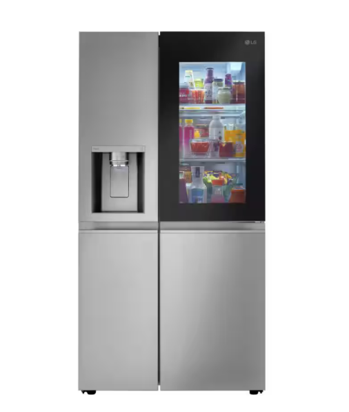 LRSOS2706S LG Stainless Steel Standard Depth Smart Refrigerator with InstaView and Craft Ice T1UT24