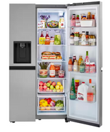 LRSXS2706 LG Stainless Steel Standard Depth Side by Side Refrigerator with Door Cooling & Ice/Water Dispenser T1UT02