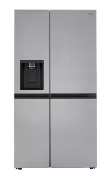 LRSXS2706S LG Stainless Steel Standard Depth Refrigerator with Door Cooling and Ice/Water Dispenser T1UT08