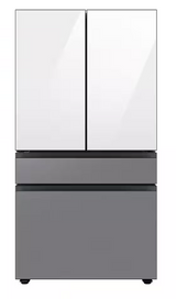 RF29BB8600APAA SAMSUNG Bespoke 29 cu. ft. Customizable 4-Door French Door Smart Refrigerator, Standard Depth T2ID34