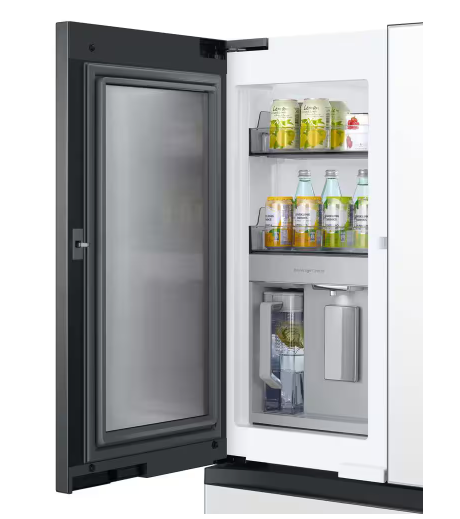 RF29BB8600APAA SAMSUNG Bespoke 29 cu. ft. Customizable 4-Door French Door Smart Refrigerator, Standard Depth T2ID34